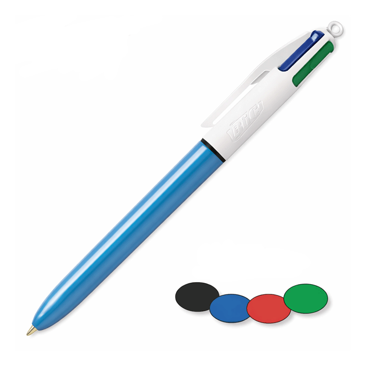 BIG PENS 4-COLOUR BP RETR.MEDIUM 1.0MM