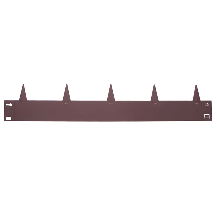 NORT METAL LAWN EDGING 1.06MX10CM BROWN