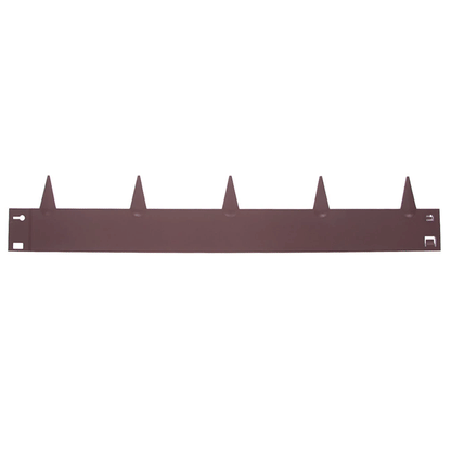 NORT METAL LAWN EDGING 1.06MX10CM BROWN