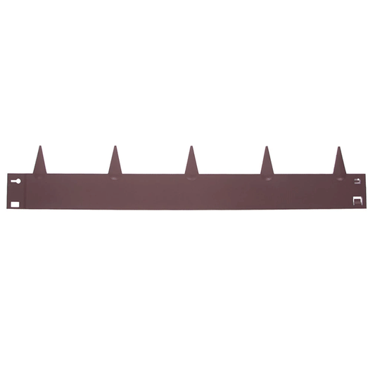 NORT METAL LAWN EDGING 1.06MX10CM BROWN