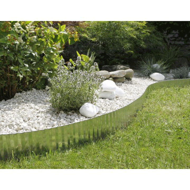 NORT STEEL BORDER 6MX14CM GALVANIZED