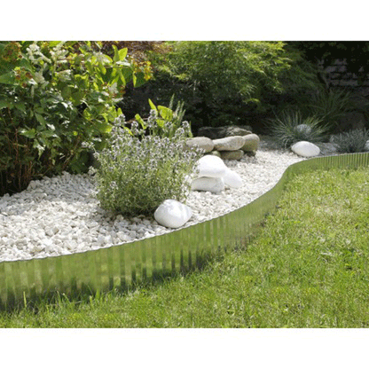 NORT STEEL BORDER 6MX14CM GALVANIZED