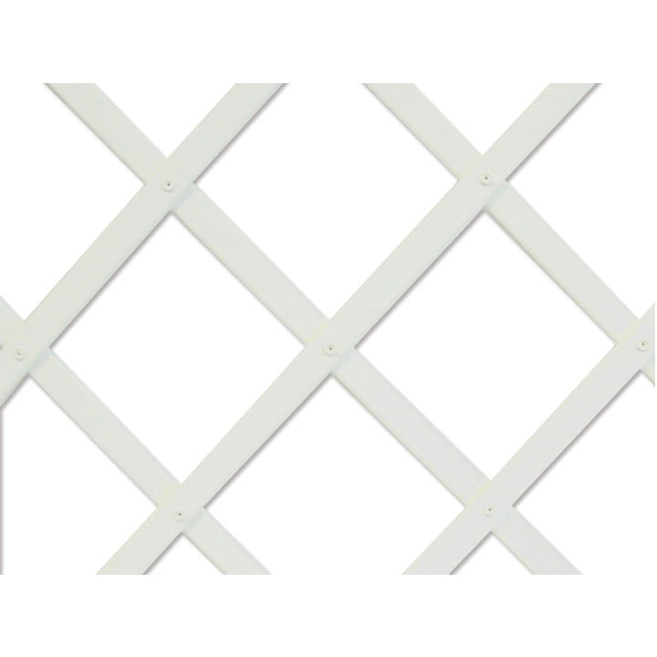 NORT PLASTIC TRELLIS WHITE EXPANDABLE 1.5MX0.5M