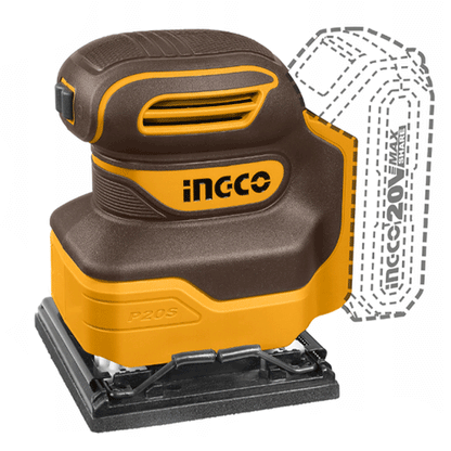 CORDLESS SHEET SANDER 20V SET INGCO