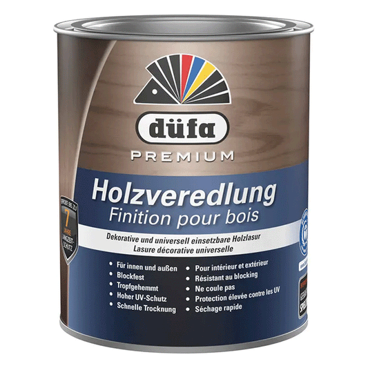 WOOD VARNISH OAK 750ML DUFA [WATER BASED]