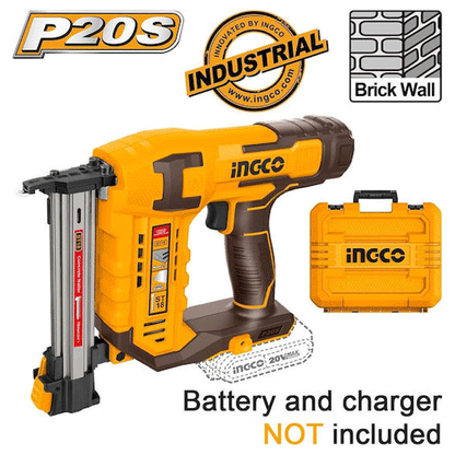 CORDLESS CONCRETE NAILER 20V SOLO INGCO