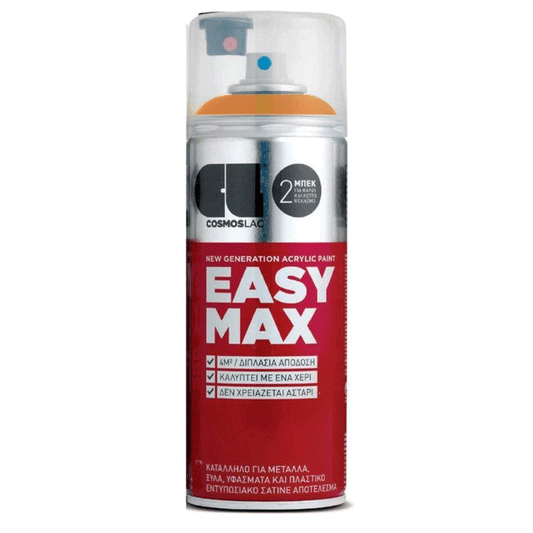 SPRAY EASY MAX ORANGE RAL2010 NO.831 400ML COSMOSLAC