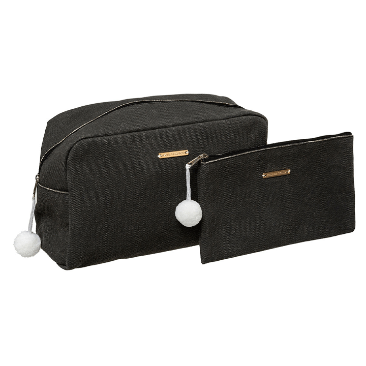 TOILET BAG X2 CHARC MODERN