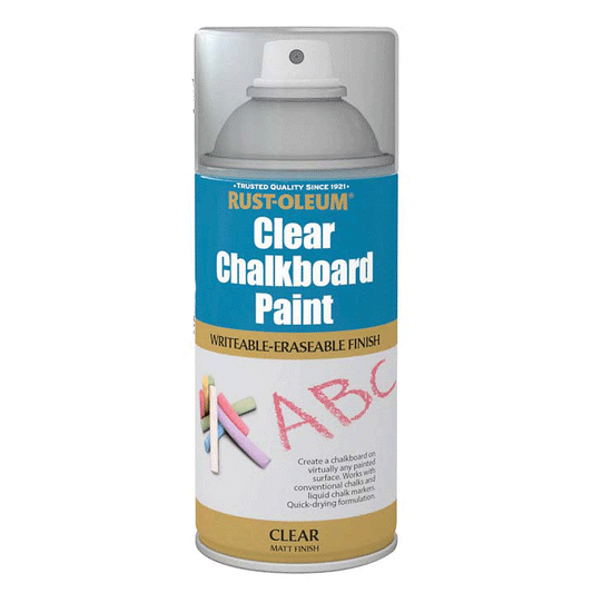 CHALKBOARD SPRAY CLEAR 150ML RUSTOLEUM