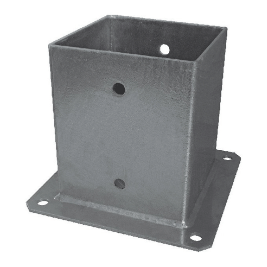POST BASE SQUARE ZPL 71X71X150