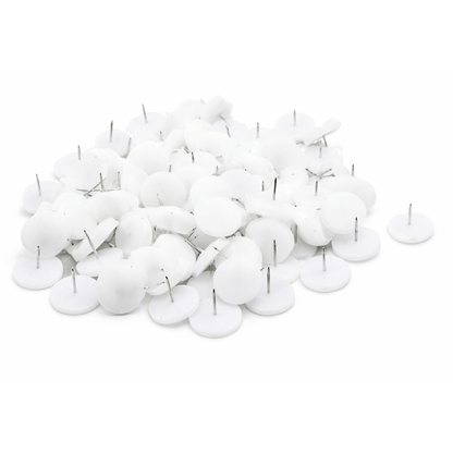 GLIDERS FELT PIN WHITE 1000PCS