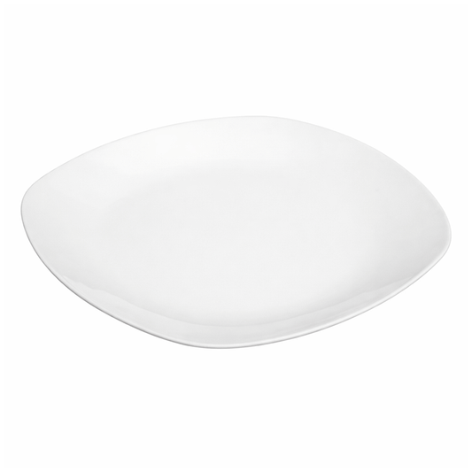 PLAZA DINNER PLATE SQUARE 25CM