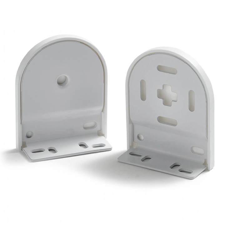 ROLLER BLIND METAL BRACKET&COVER PLASTIC 32MM WHITE  SET