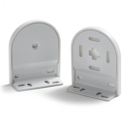 ROLLER BLIND METAL BRACKET&COVER PLASTIC 32MM WHITE  SET