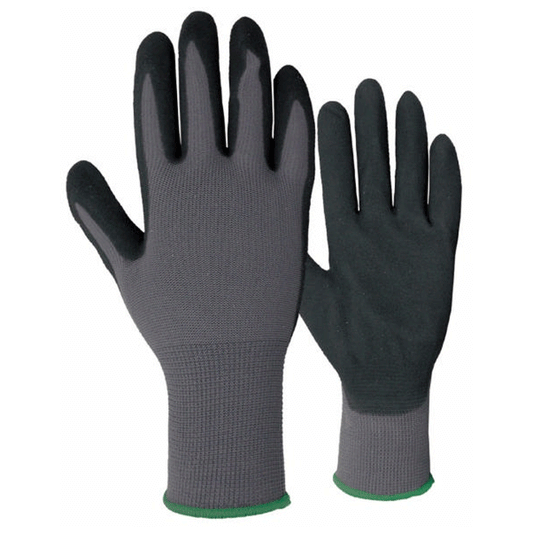 ELTECH NITRILE GLOVES BLACK 9