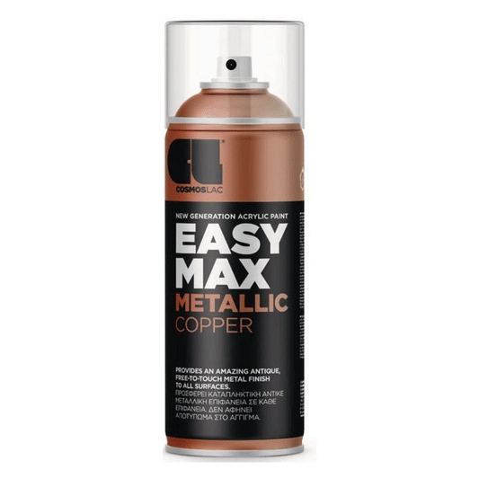 SPRAY EASY MAX METALLIC COPPER NO.903 400ML COSMOSLAC