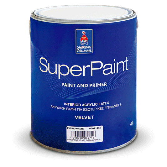 SUPERPAINT VELVET EXTRA WHITE 4L