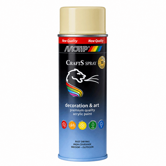 DUPLI-COLOR CRAFTS IVORY WHITE RAL-1015 400ML