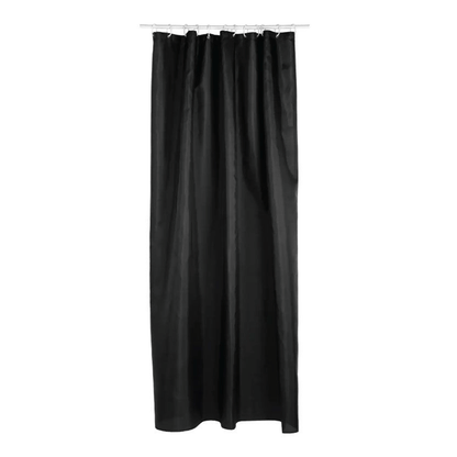 SHOWER CURTAIN BLACK COLOR