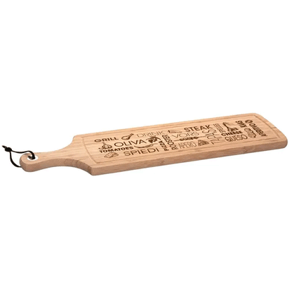 BAMBO CUTTING BOARD WORD 59X15