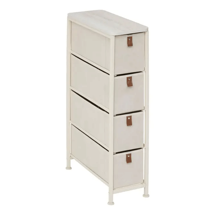 4 DRAWERS CHEST BEIGE TISSA