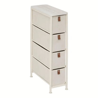 4 DRAWERS CHEST BEIGE TISSA