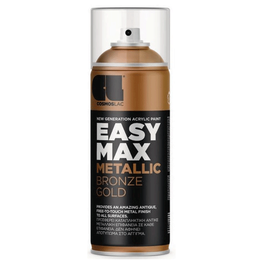 SPRAY EASY MAX METALLIC BRONZE GOLD NO.902 400ML COSMOSLAC