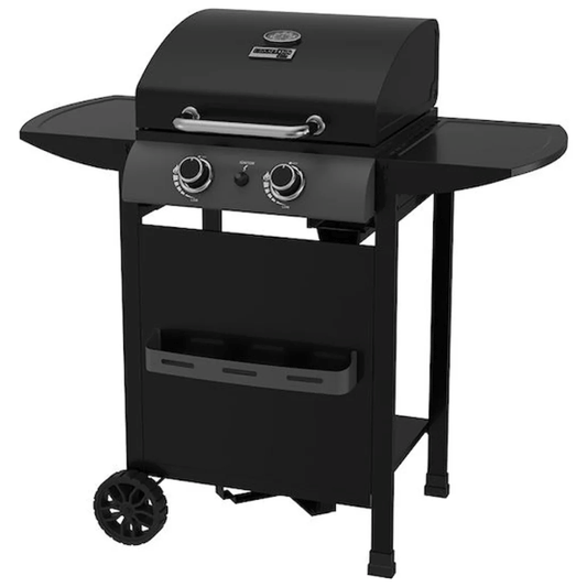 BORMANN ELITE BBQ6020 GAS GRILL FORGE 2 BURNER WITH CAST IRON GRILL