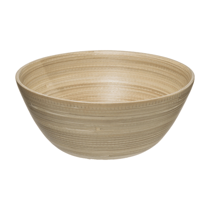 NATURAL BAMBOU SALAD BOWL 25CM
