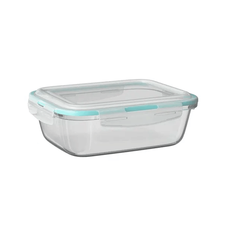 BOX RECT GLASS 2,26L CLIPEAT