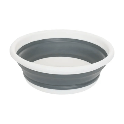 8L COLLAP ROUND BASSIN GR/WH