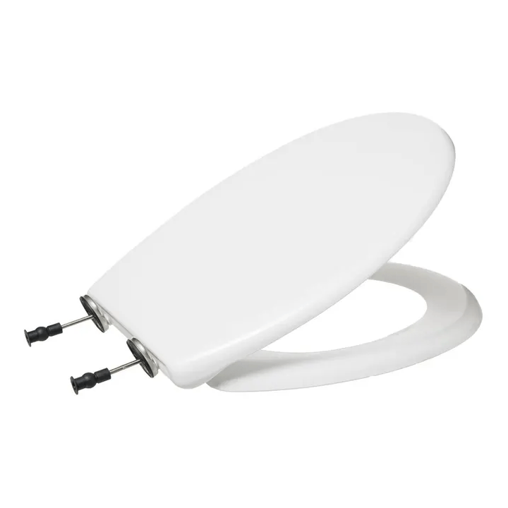 SOFTC TOILET SEAT ANTIBAC WHITE