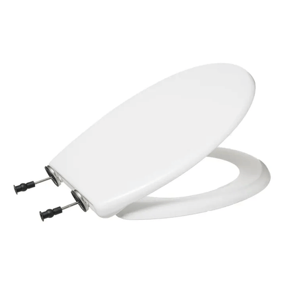 SOFTC TOILET SEAT ANTIBAC WHITE