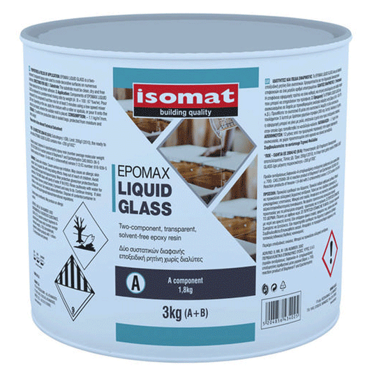 LIQUID GLASS EPOMAX 3KG ISOMAT