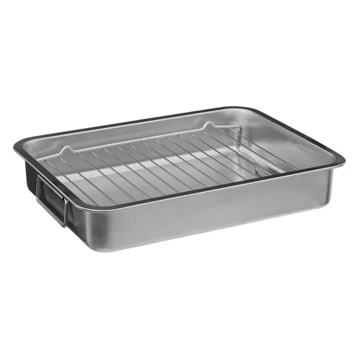 OVEN DISH SS 39.5X29.5CM