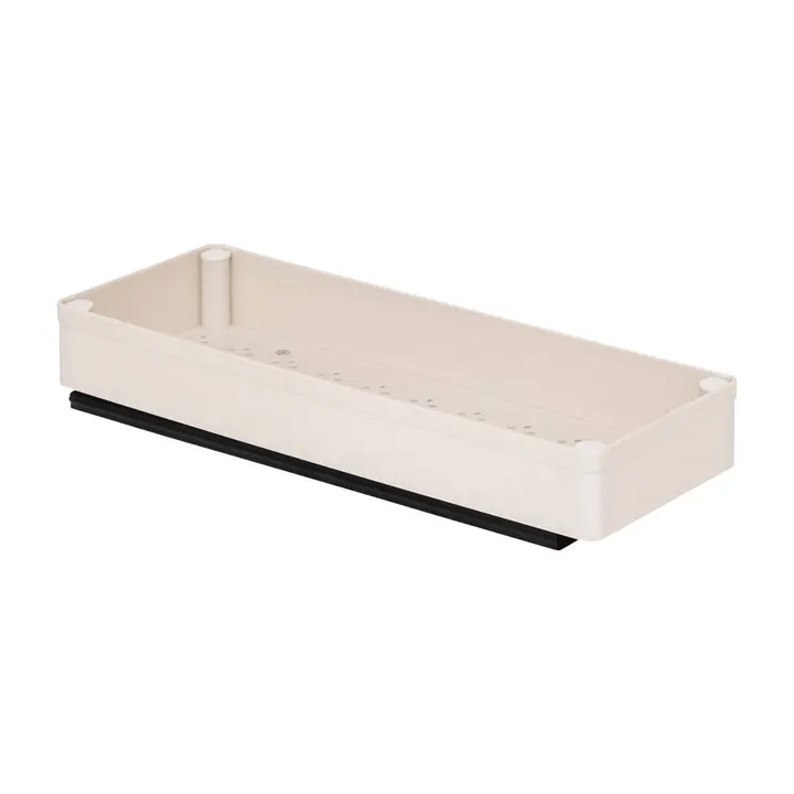 1TIER SLIDING ORGANIZER S STORAGE BEIGE L37.7CM