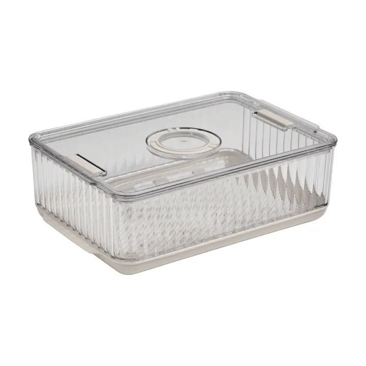 STREAKS TRANSPARENT FRIDGE STORAGE BOX M