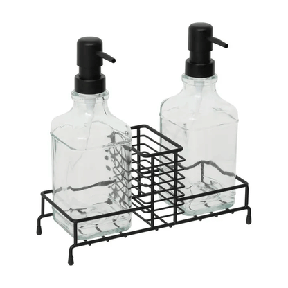 SOAP+DISH LIQUID DISP BLK ED