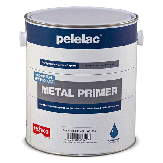 GREY METAL PRIMER 1/2L WATER BASED