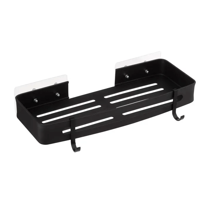 BLACK ALU SHELF WITH STICKER