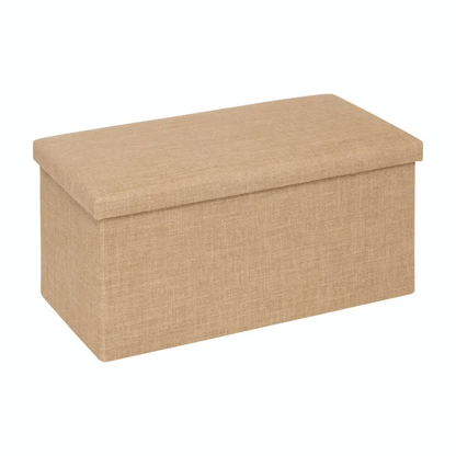 OTTOMAN DBLE JUTE EFFECT