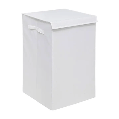 74L LAUNDRY BASKET COT COLOR WHITE