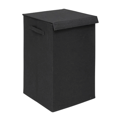 74L LAUNDRY BASKET BLACK COLOR