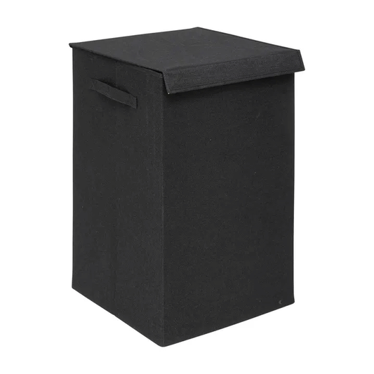 74L LAUNDRY BASKET BLACK COLOR