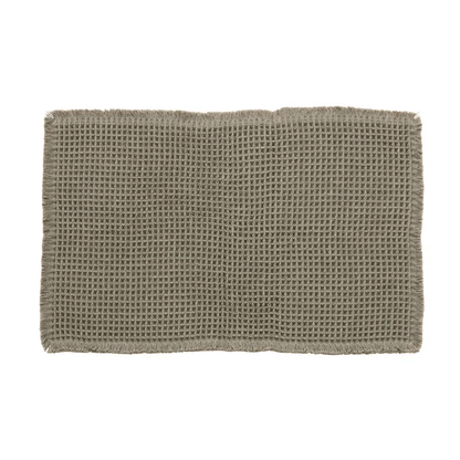 WAFLLE BATHMAT 50X80CM GREEN