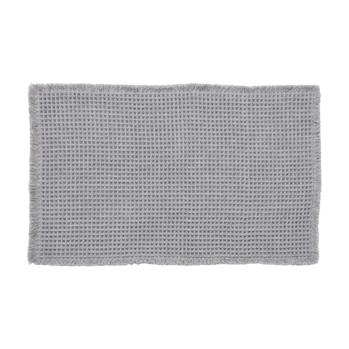 WAFLLE BATHMAT 50X80CM GREY