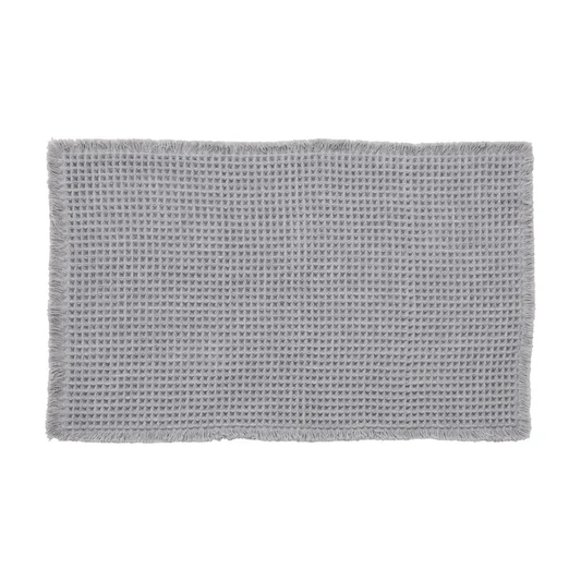 ΠΑΤΑΚΙ ΜΠΑΝΙΟΥ WAFFLE 50X80CM ΓΚΡΙ
