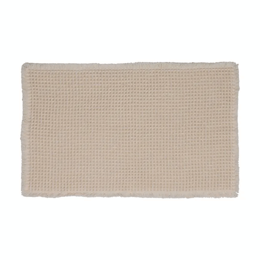 ΠΑΤΑΚΙ ΜΠΑΝΙΟΥ WAFFLE 50X80CM ΜΠΕΖ