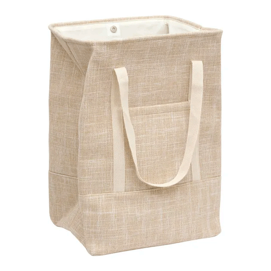 LAUNDRY BASKET 70L BEIGE