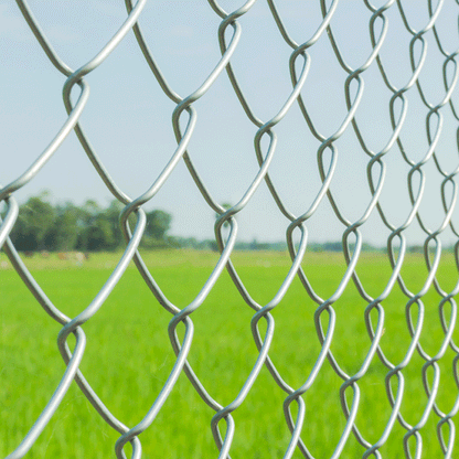 FENCING CHAIN LINK GALVANIZED 75X75 2MM 120CM 23M